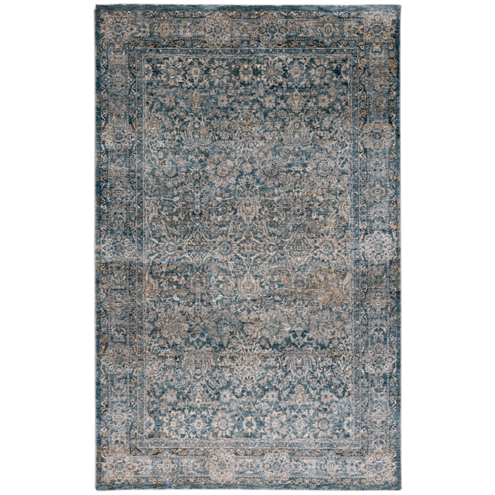 SAFAVIEH Valencia Collection VAL570M Blue Rug Image 1