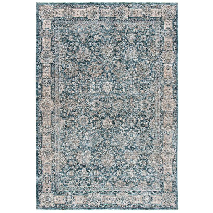 SAFAVIEH Valencia Collection VAL570C Blue / Beige Rug Image 1