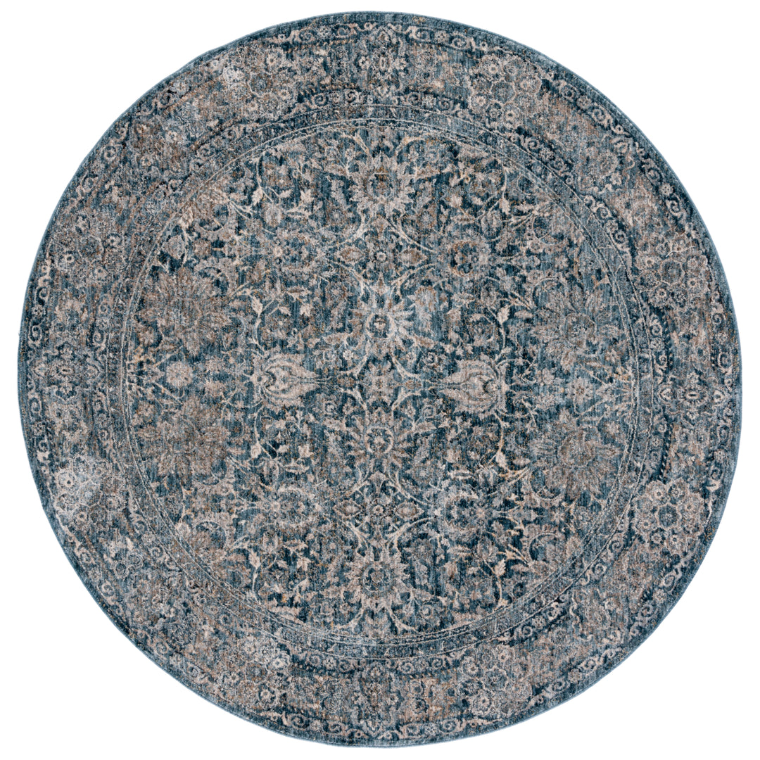 SAFAVIEH Valencia Collection VAL570M Blue Rug Image 4