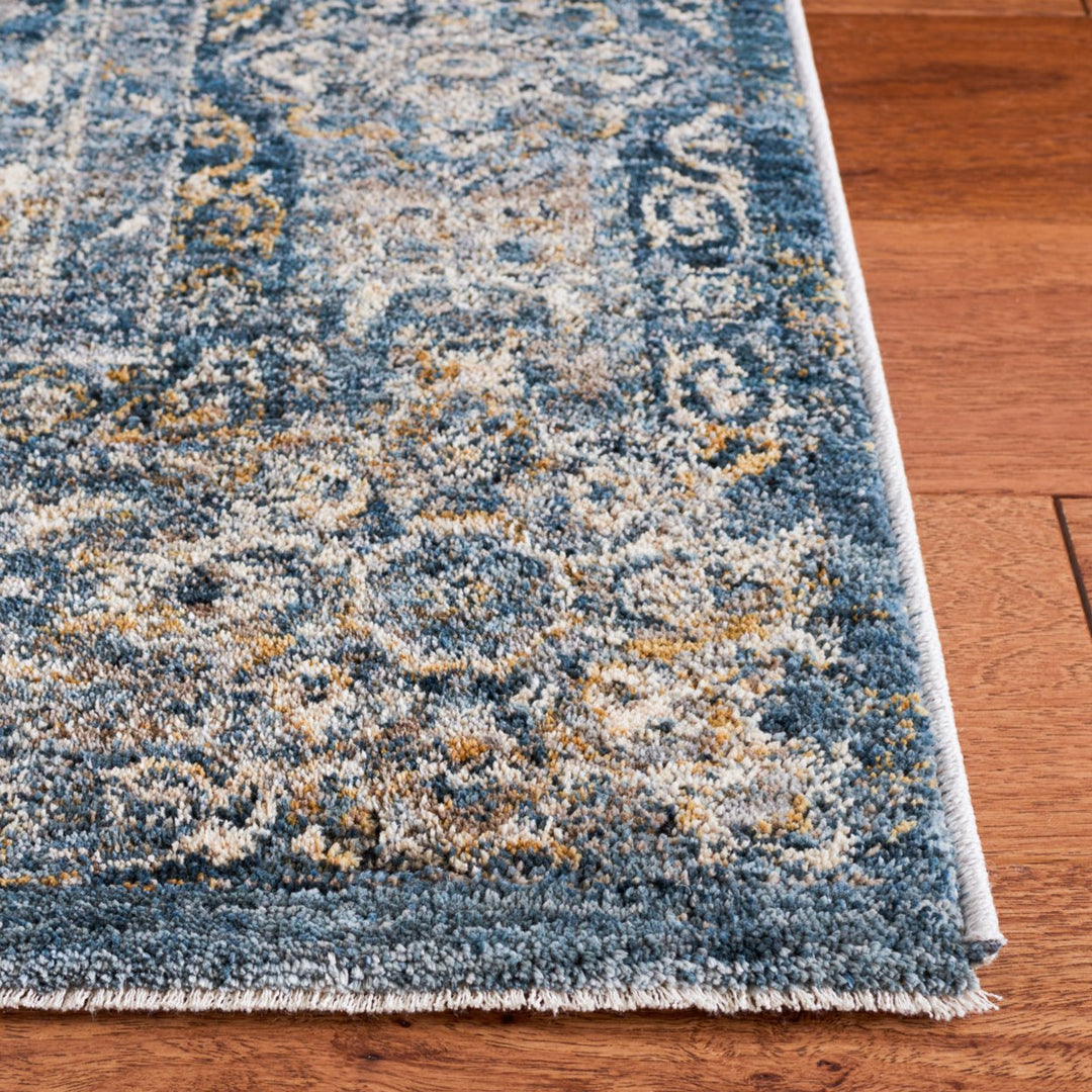 SAFAVIEH Valencia Collection VAL570M Blue Rug Image 7