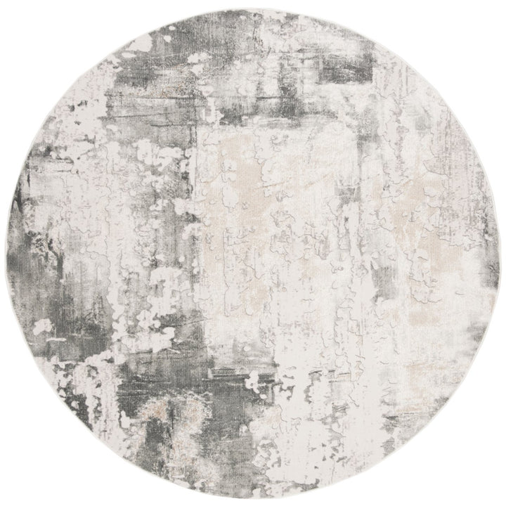 SAFAVIEH Vogue Collection VGE141A Beige / Charcoal Rug Image 1