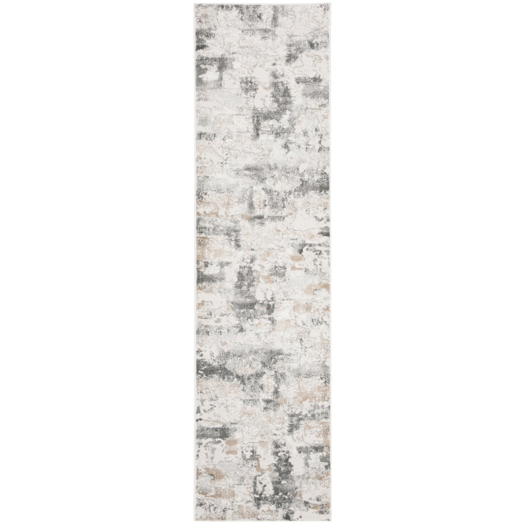 SAFAVIEH Vogue Collection VGE141A Beige / Charcoal Rug Image 5