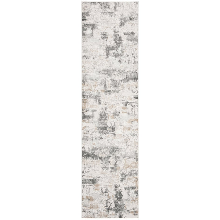 SAFAVIEH Vogue Collection VGE141A Beige / Charcoal Rug Image 1