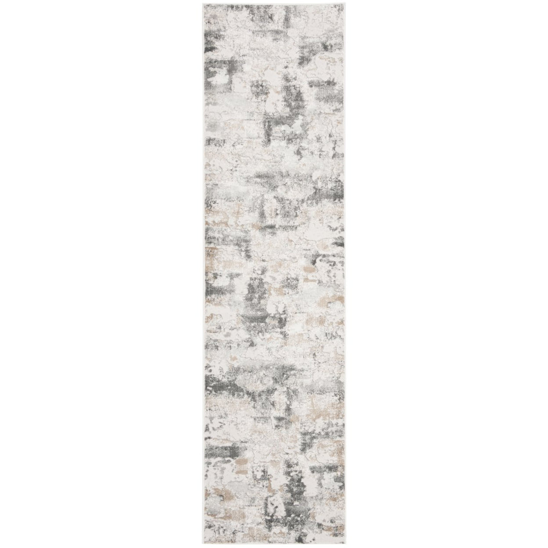 SAFAVIEH Vogue Collection VGE141A Beige / Charcoal Rug Image 1