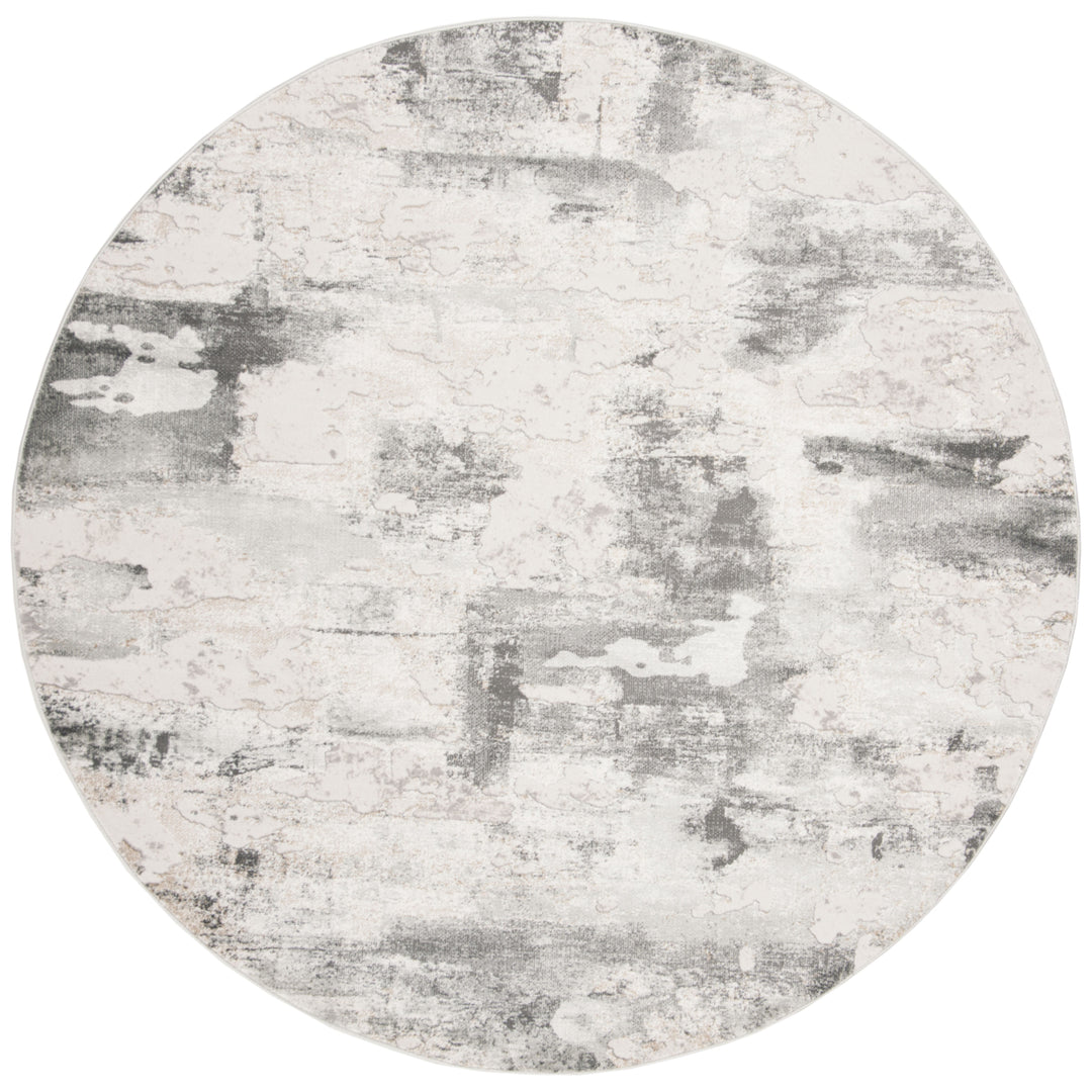 SAFAVIEH Vogue Collection VGE142A Beige / Charcoal Rug Image 4