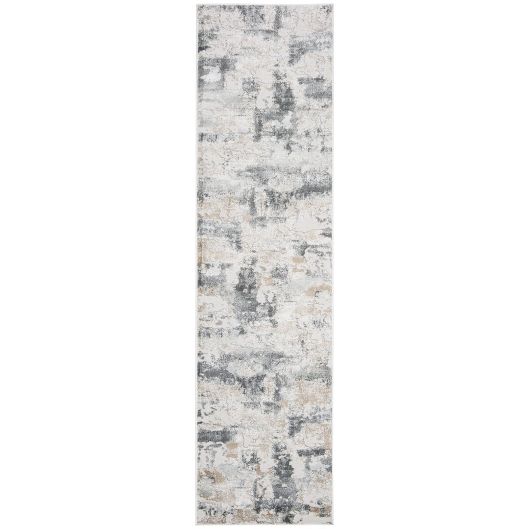 SAFAVIEH Vogue Collection VGE142A Beige / Charcoal Rug Image 5