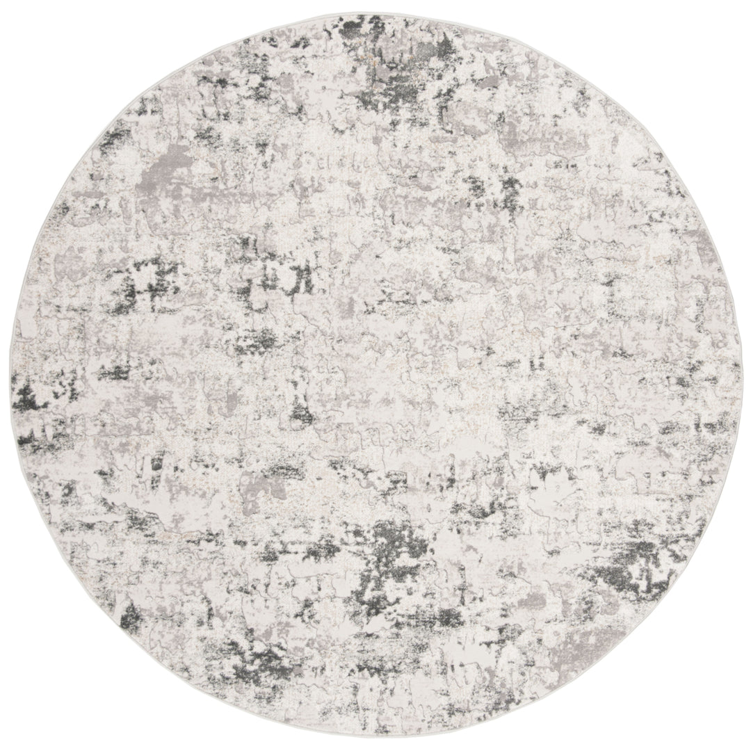 SAFAVIEH Vogue Collection VGE144A Beige / Charcoal Rug Image 4