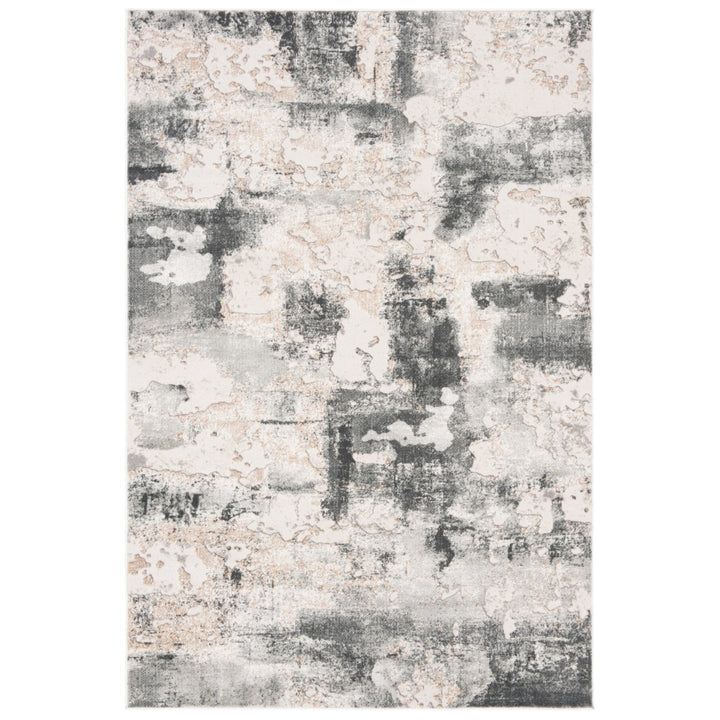 SAFAVIEH Vogue Collection VGE142A Beige / Charcoal Rug Image 1