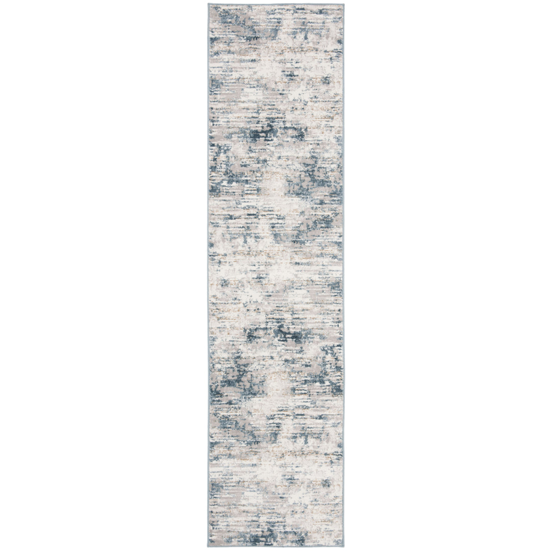 SAFAVIEH Vogue Collection VGE145A Ivory / Teal Rug Image 3