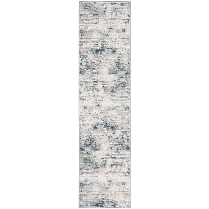 SAFAVIEH Vogue Collection VGE145A Ivory / Teal Rug Image 1