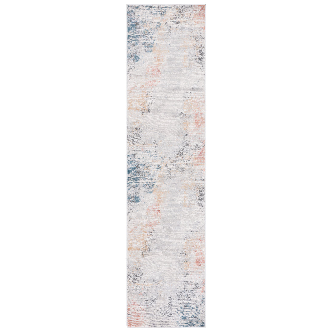 SAFAVIEH Vogue Collection VGE204A Ivory / Blue Rust Rug Image 3