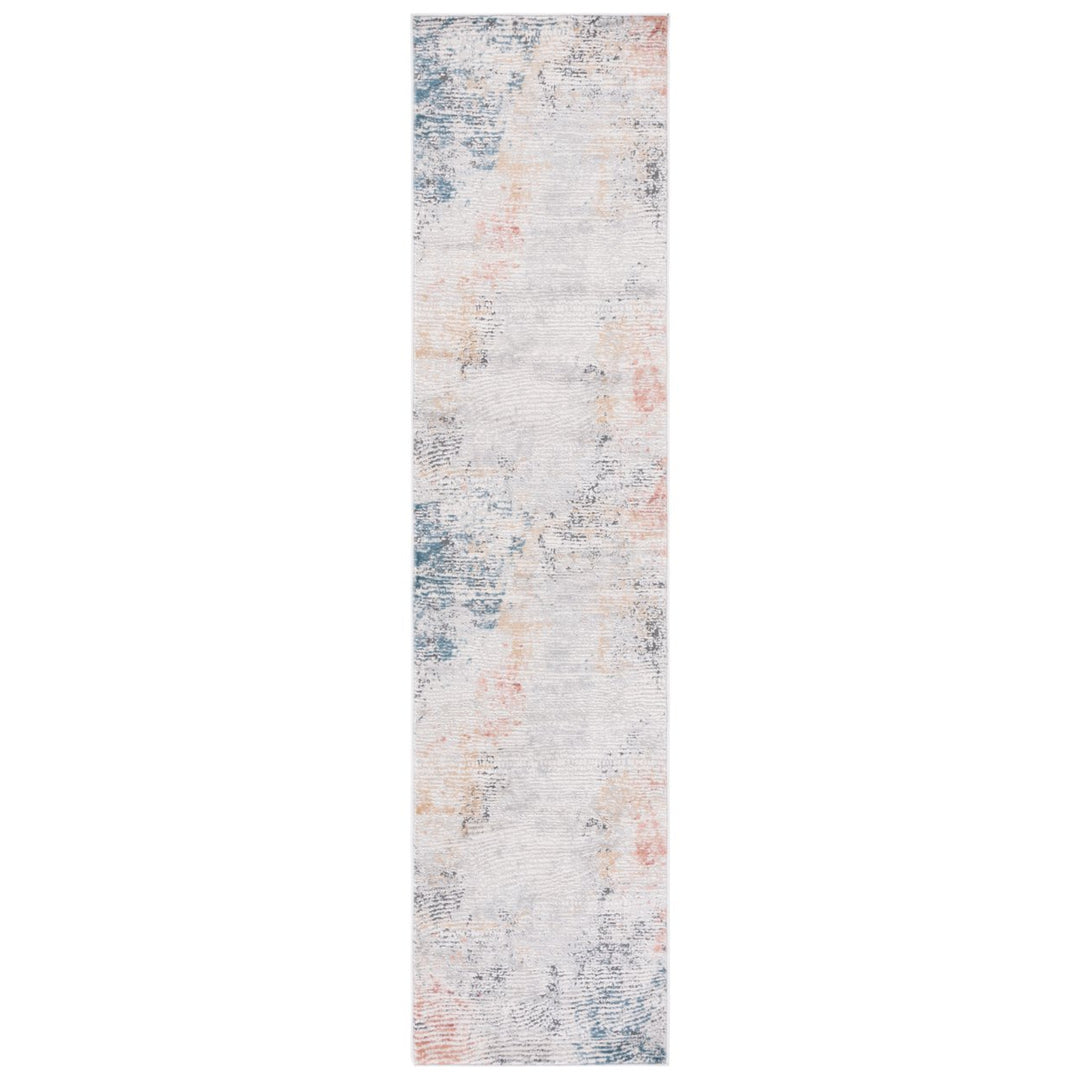 SAFAVIEH Vogue Collection VGE204A Ivory / Blue Rust Rug Image 1