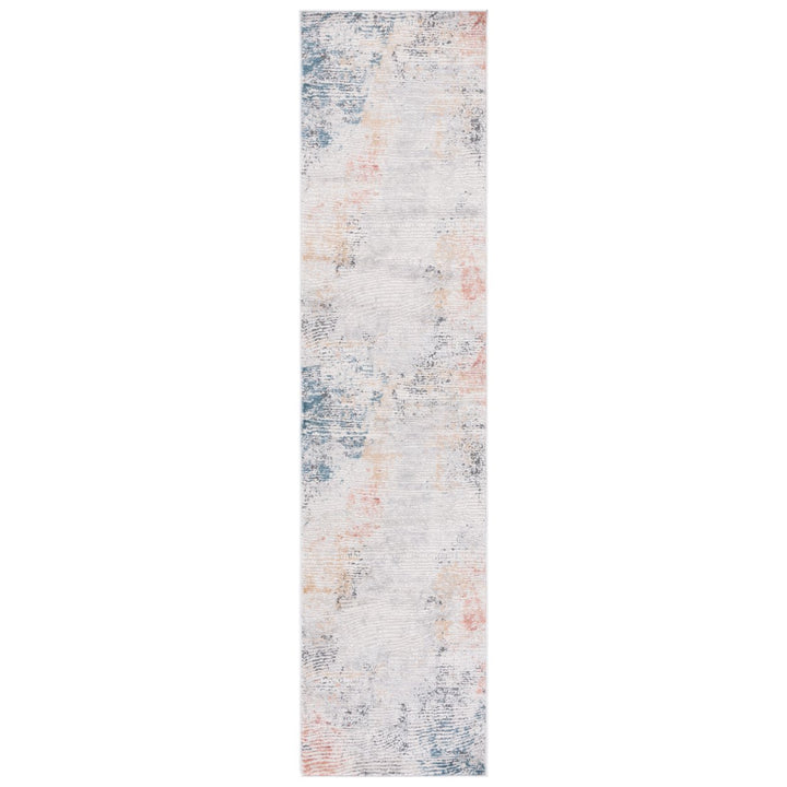 SAFAVIEH Vogue Collection VGE204A Ivory / Blue Rust Rug Image 1