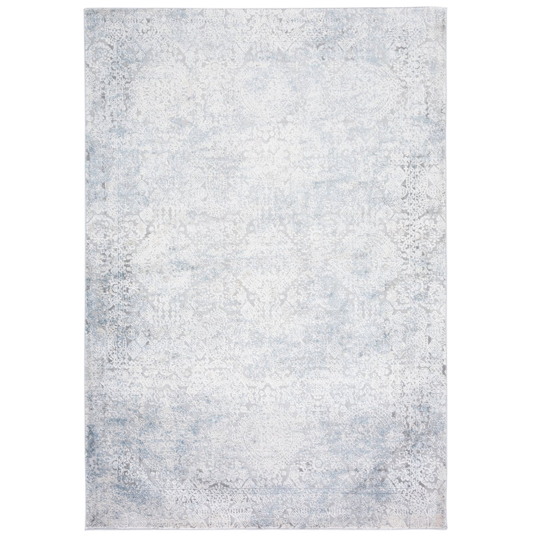 SAFAVIEH Vogue Collection VGE214F Grey / Blue Rug Image 1