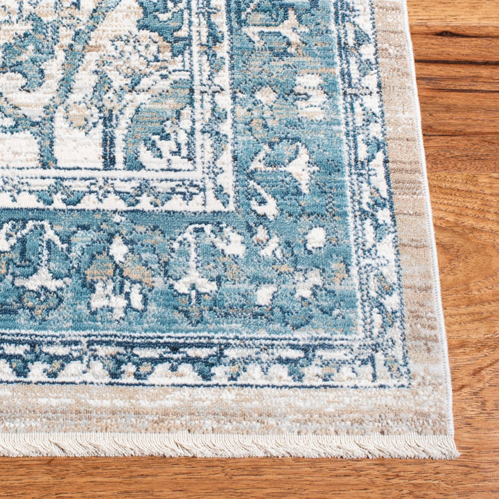 SAFAVIEH Victoria Collection VIC910F Blue / Grey Rug Image 10