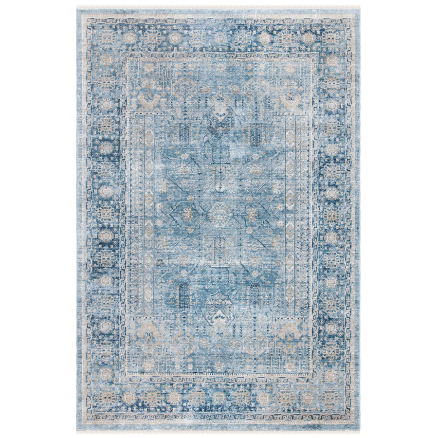 SAFAVIEH Victoria Collection VIC997N Blue / Ivory Rug Image 1