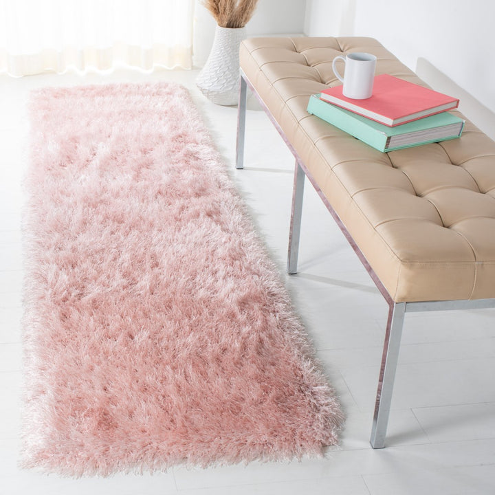 SAFAVIEH Vegas Shag Collection VGS868U Pink Rug Image 9