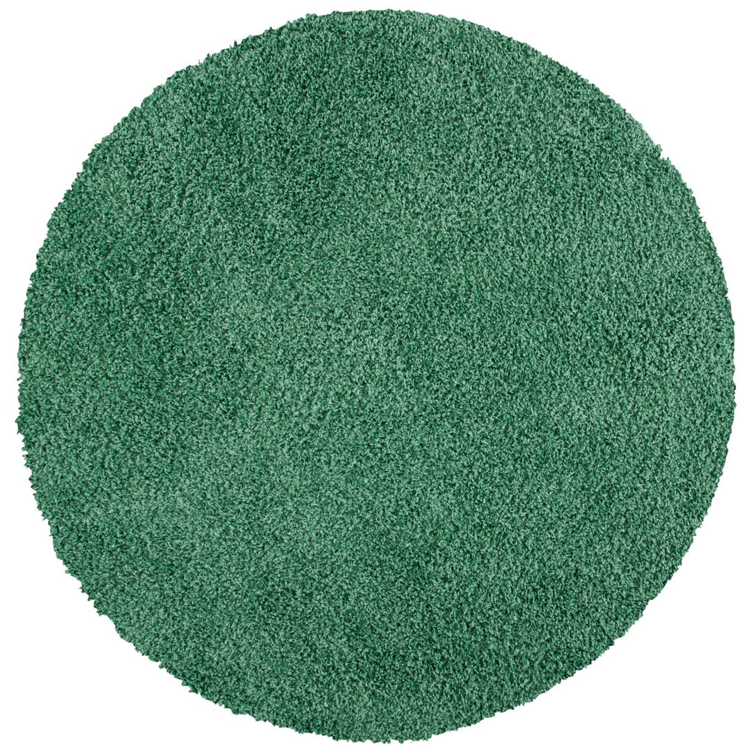 SAFAVIEH Venus Shag Collection VNS520Y Green Rug Image 1