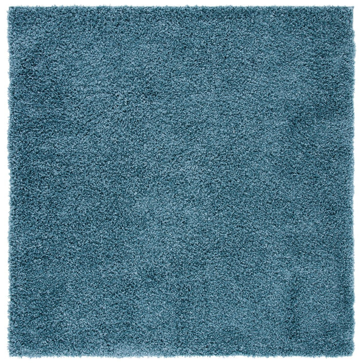 SAFAVIEH Venus Shag Collection VNS520M Blue Rug Image 1