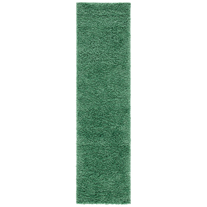 SAFAVIEH Venus Shag Collection VNS520Y Green Rug Image 1