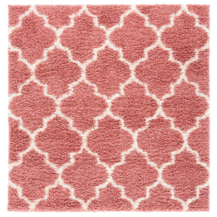 SAFAVIEH Venus Shag Collection VNS524U Pink/Ivory Rug Image 9