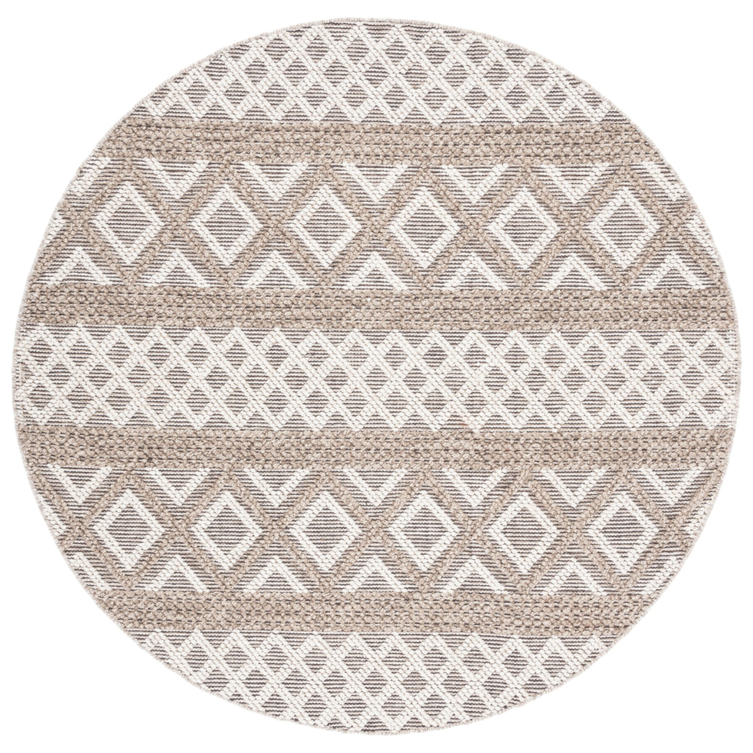 SAFAVIEH Vermont VRM211F Handwoven Ivory / Grey Rug Image 4