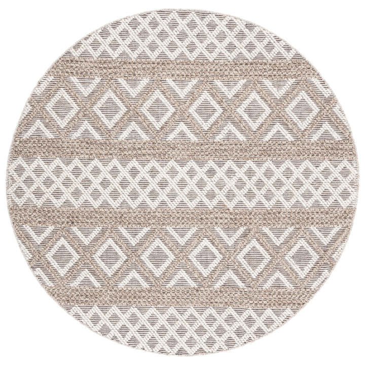 SAFAVIEH Vermont VRM211F Handwoven Ivory / Grey Rug Image 4