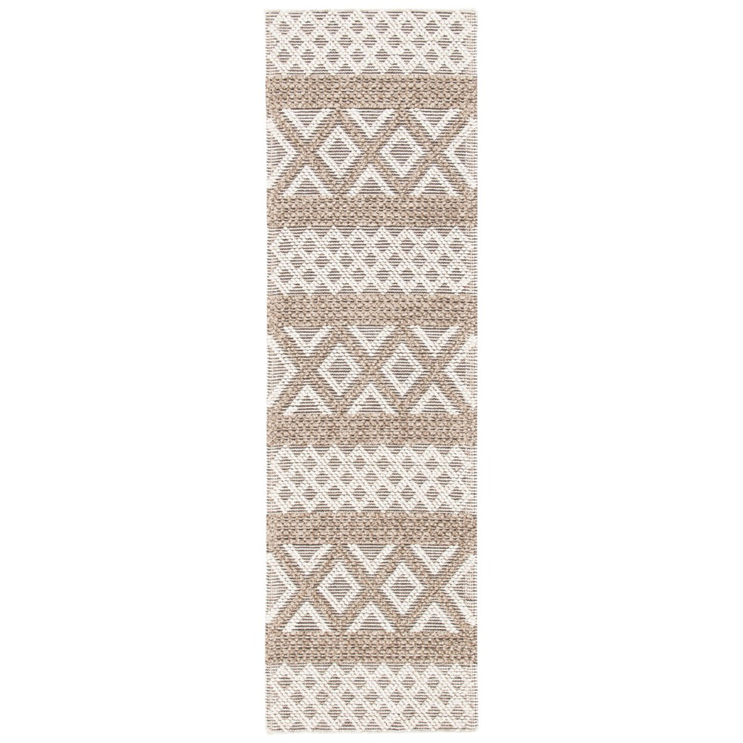 SAFAVIEH Vermont VRM211F Handwoven Ivory / Grey Rug Image 5