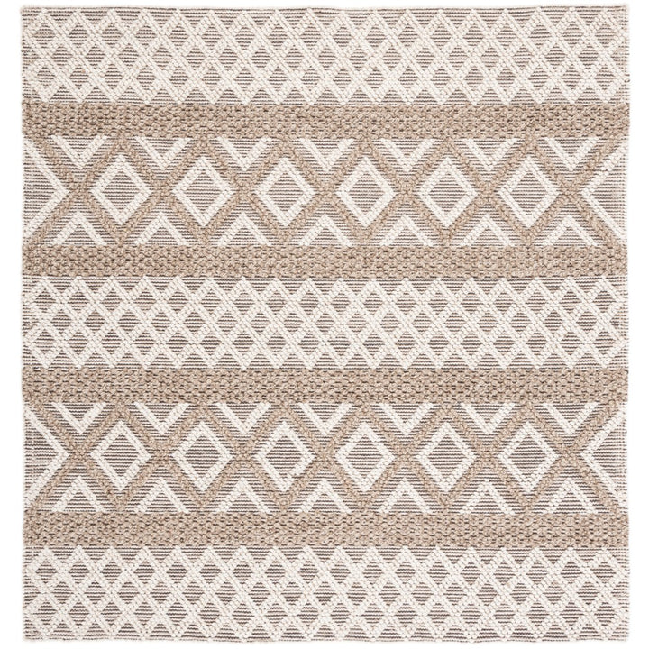 SAFAVIEH Vermont VRM211F Handwoven Ivory / Grey Rug Image 1