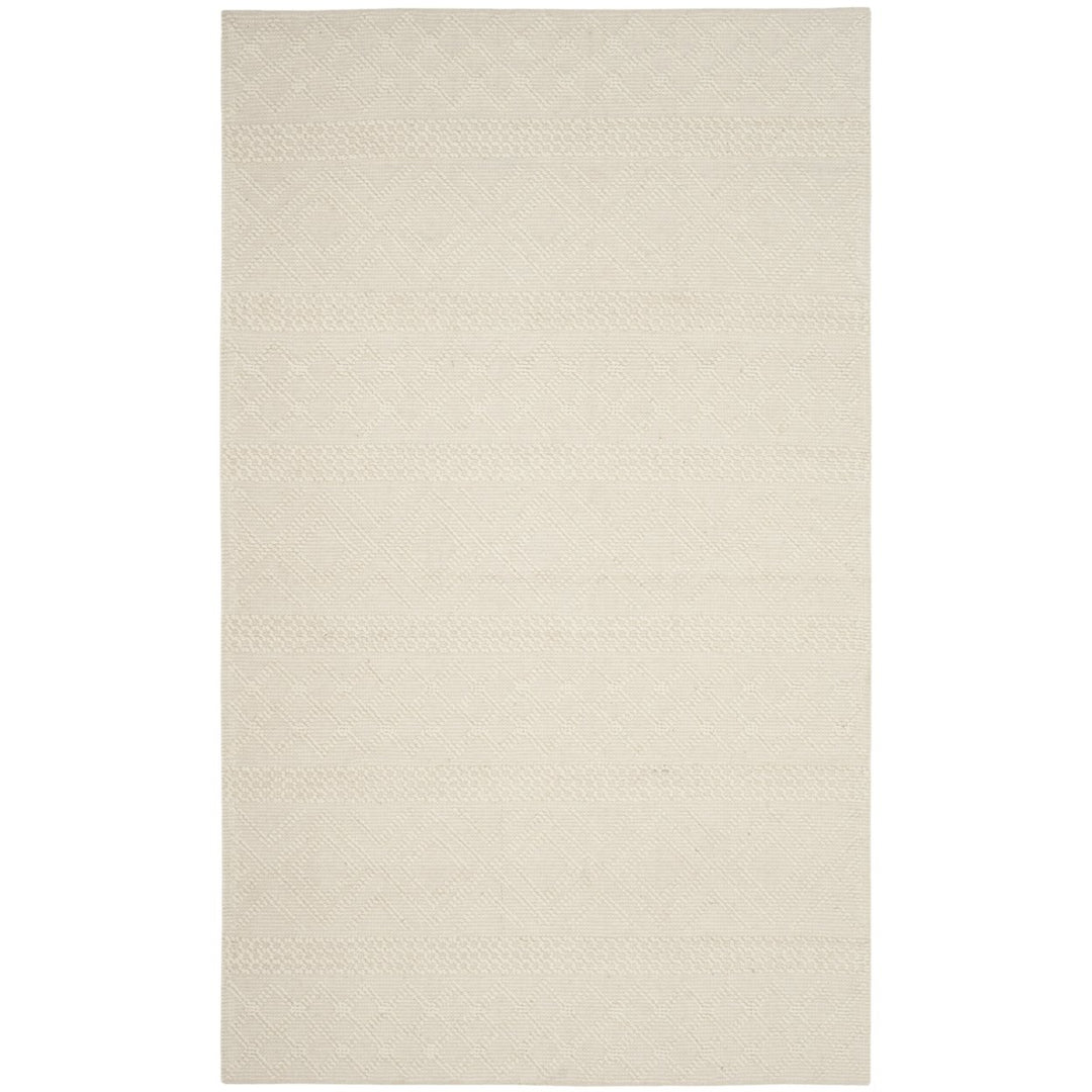 SAFAVIEH Vermont Collection VRM211A Handwoven Ivory Rug Image 1