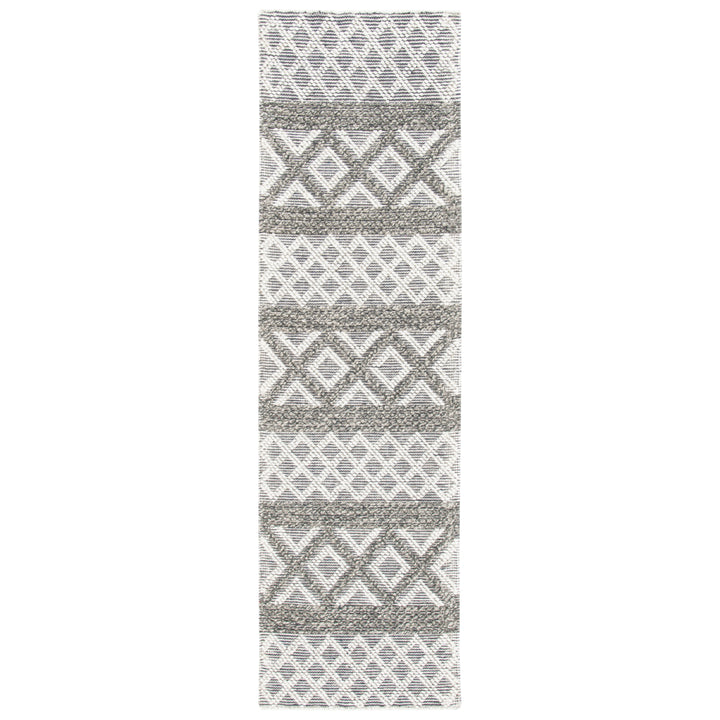 SAFAVIEH Vermont VRM211H Handwoven Ivory / Dark Grey Rug Image 5