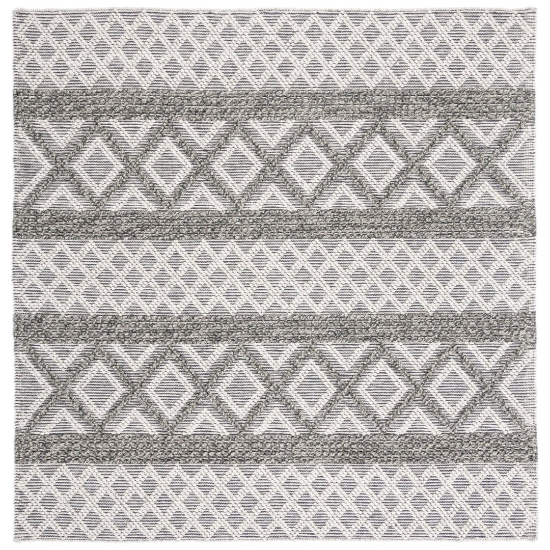 SAFAVIEH Vermont VRM211H Handwoven Ivory / Dark Grey Rug Image 6