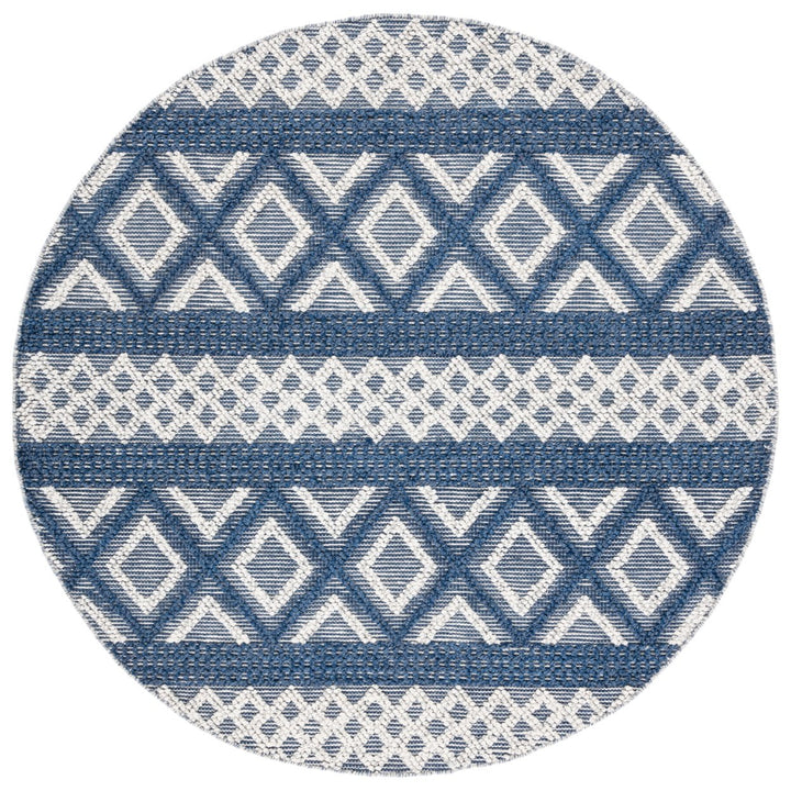 SAFAVIEH Vermont VRM211N Handwoven Ivory / Blue Rug Image 1