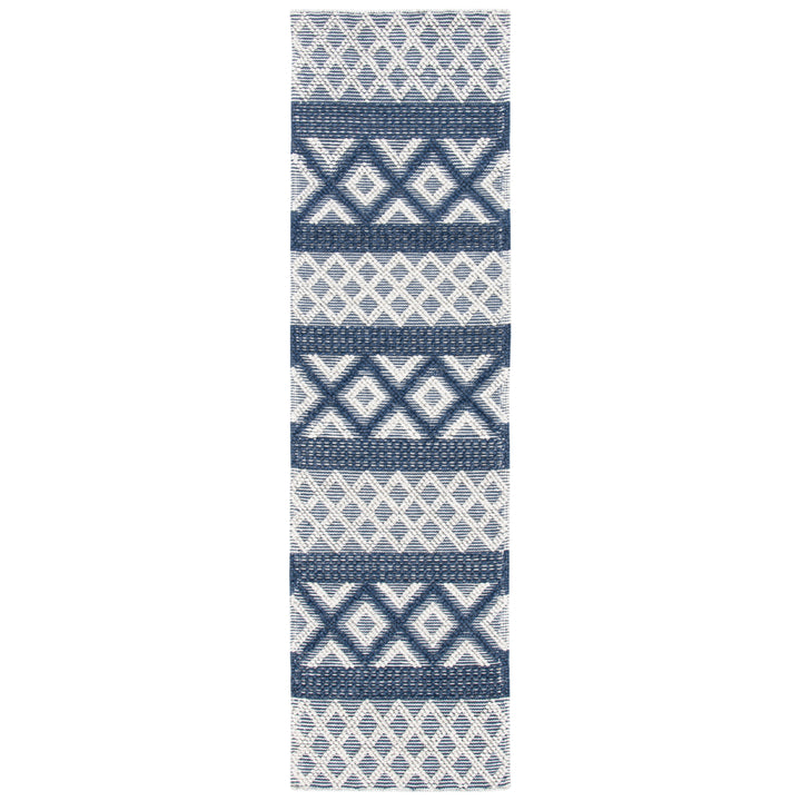 SAFAVIEH Vermont VRM211N Handwoven Ivory / Blue Rug Image 5