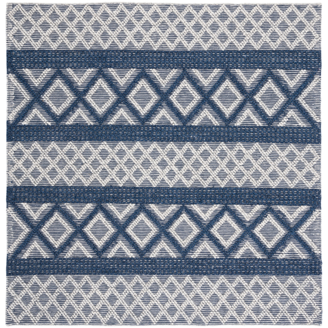 SAFAVIEH Vermont VRM211N Handwoven Ivory / Blue Rug Image 6