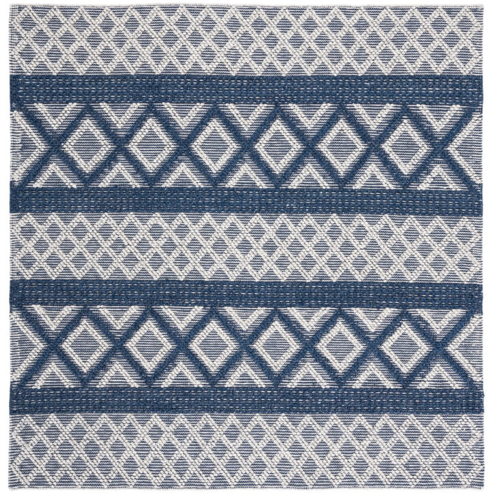 SAFAVIEH Vermont VRM211N Handwoven Ivory / Blue Rug Image 1