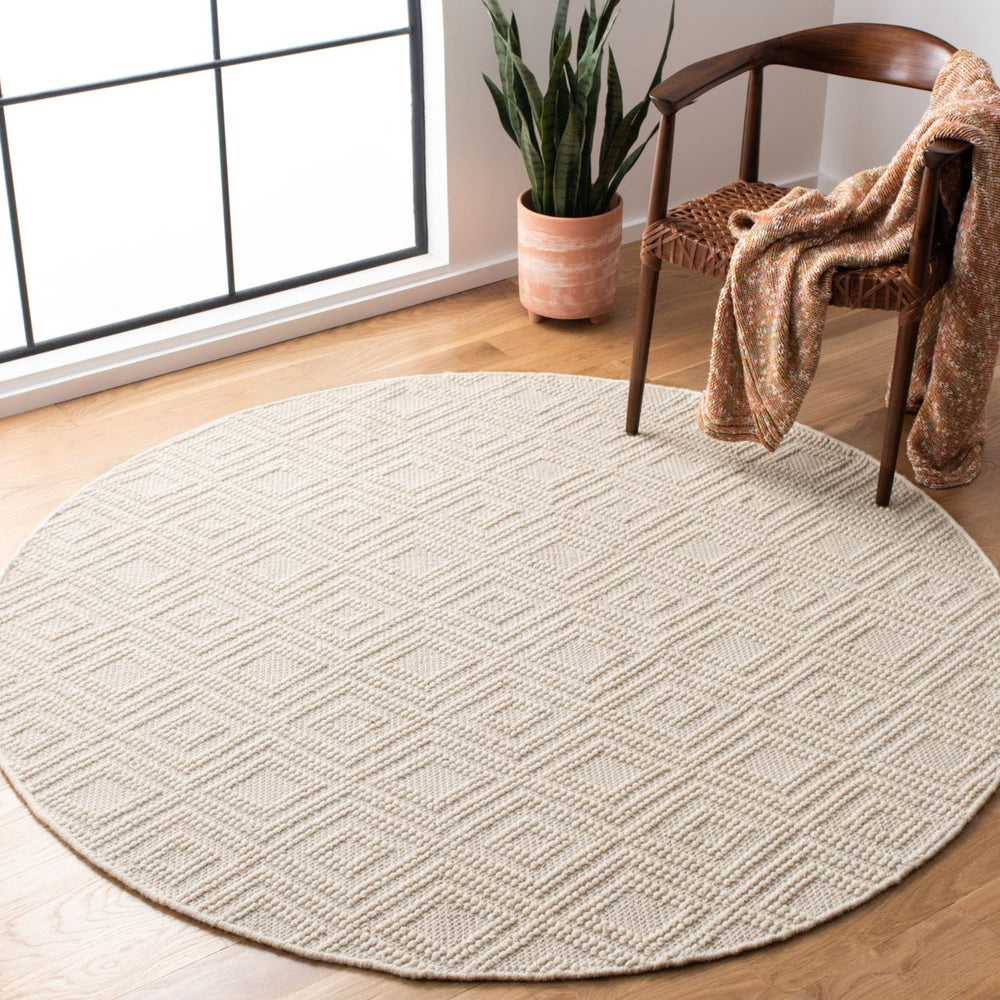 SAFAVIEH Vermont Collection VRM212A Handwoven Ivory Rug Image 2