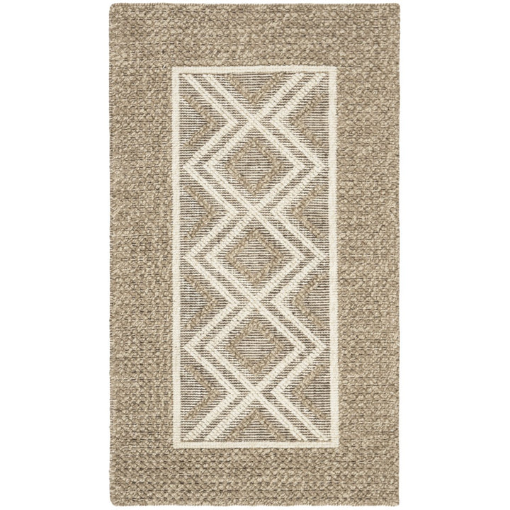 SAFAVIEH Vermont VRM212B Handwoven Beige / Ivory Rug Image 1