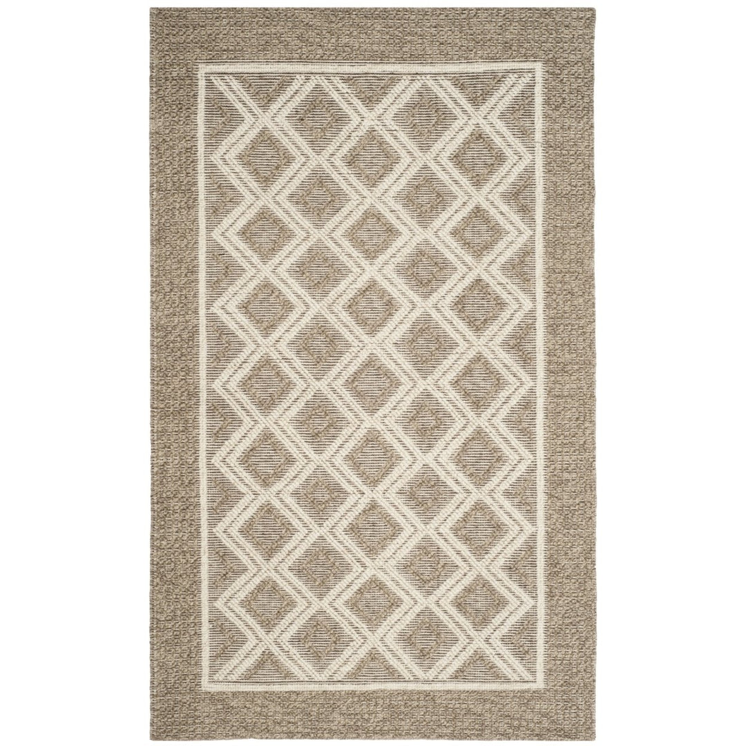 SAFAVIEH Vermont VRM212B Handwoven Beige / Ivory Rug Image 1