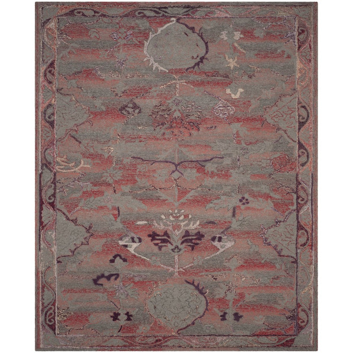 SAFAVIEH Vintage Oushak Collection VOS741C Red Rug Image 1