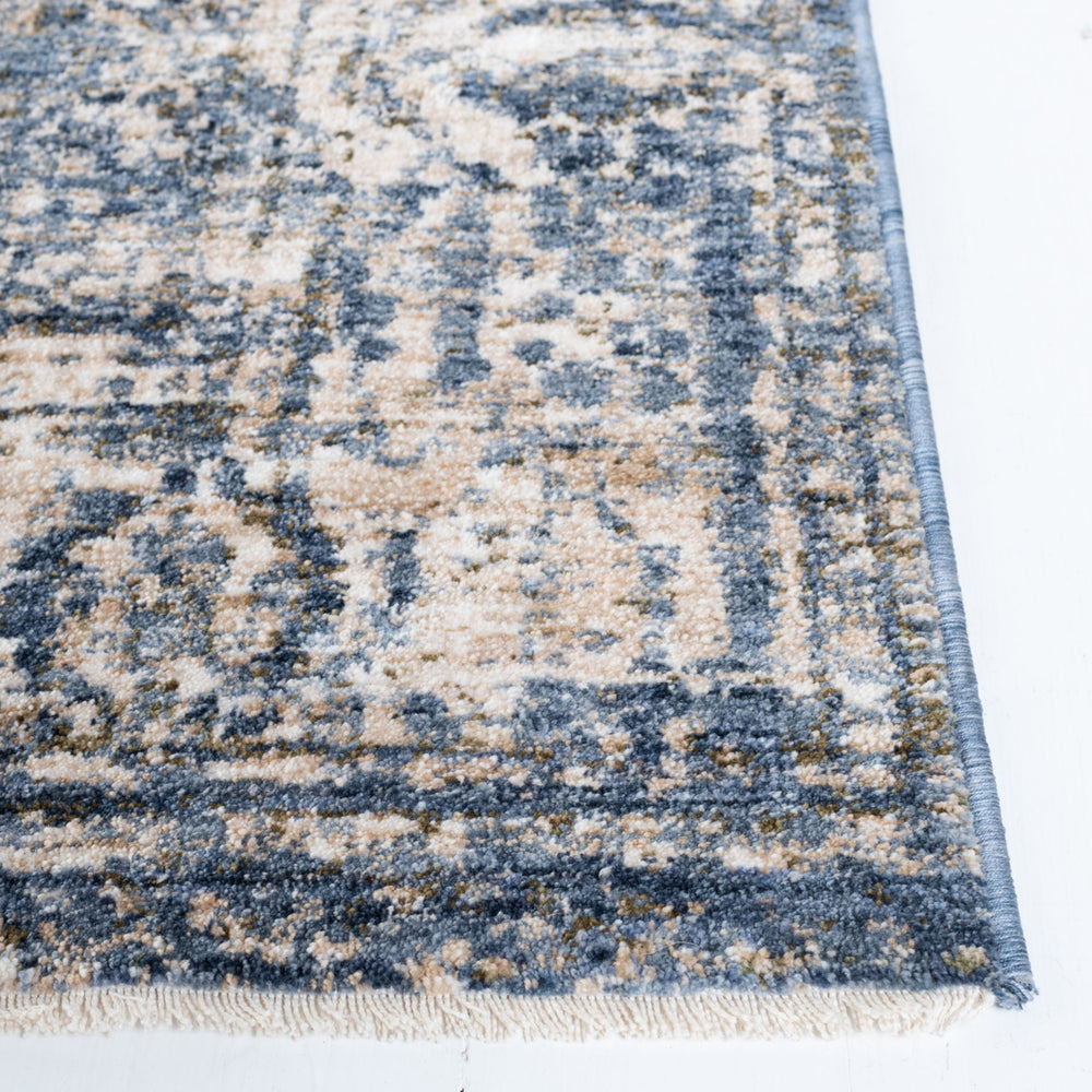 SAFAVIEH Vintage Oushak Collection VOS233M Navy/Ivory Rug Image 2