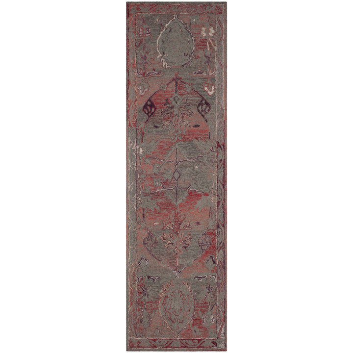 SAFAVIEH Vintage Oushak Collection VOS741C Red Rug Image 5