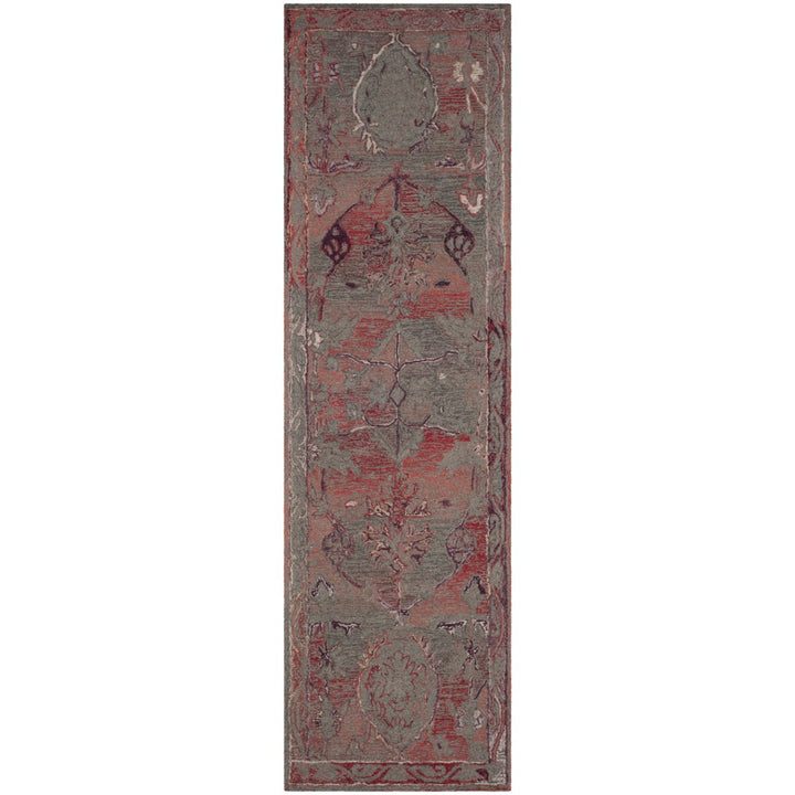 SAFAVIEH Vintage Oushak Collection VOS741C Red Rug Image 1