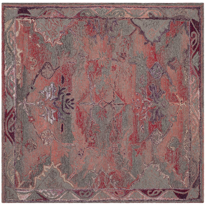 SAFAVIEH Vintage Oushak Collection VOS741C Red Rug Image 6