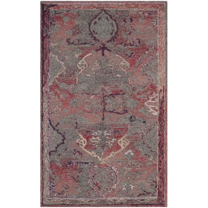 SAFAVIEH Vintage Oushak Collection VOS741C Red Rug Image 1