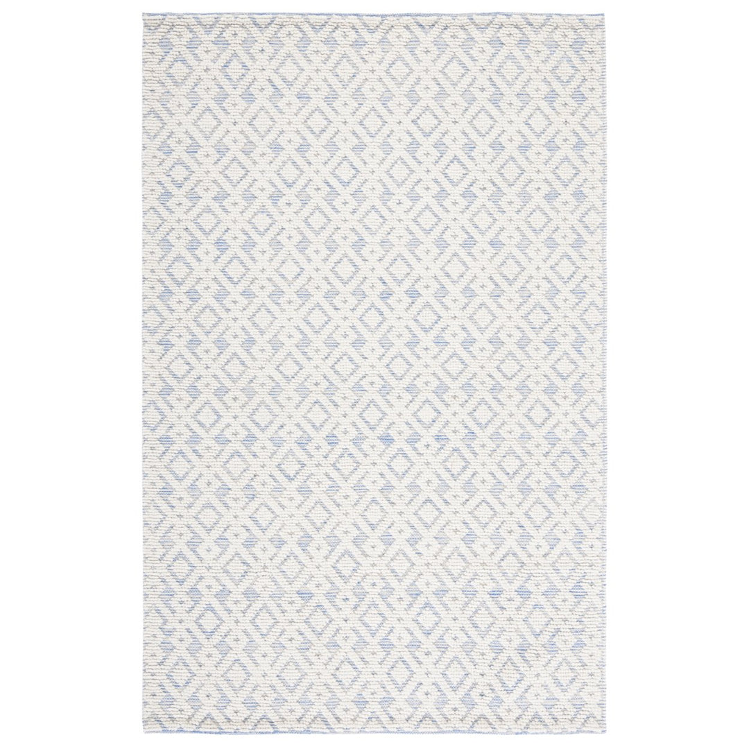 SAFAVIEH Vermont VRM102M Handwoven Ivory / Blue Rug Image 1