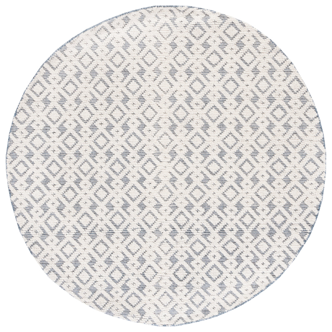 SAFAVIEH Vermont VRM102M Handwoven Ivory / Blue Rug Image 4