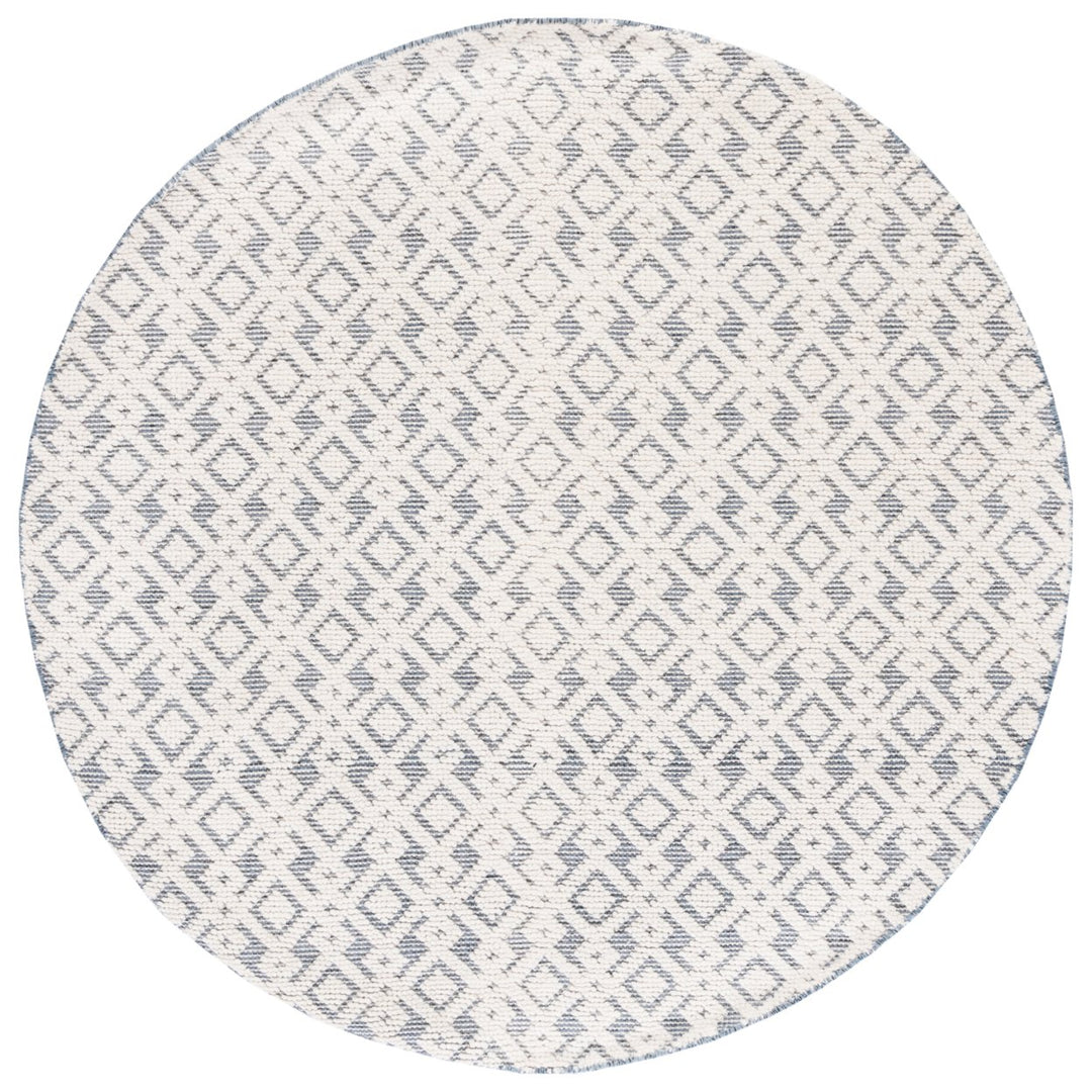 SAFAVIEH Vermont VRM102M Handwoven Ivory / Blue Rug Image 1