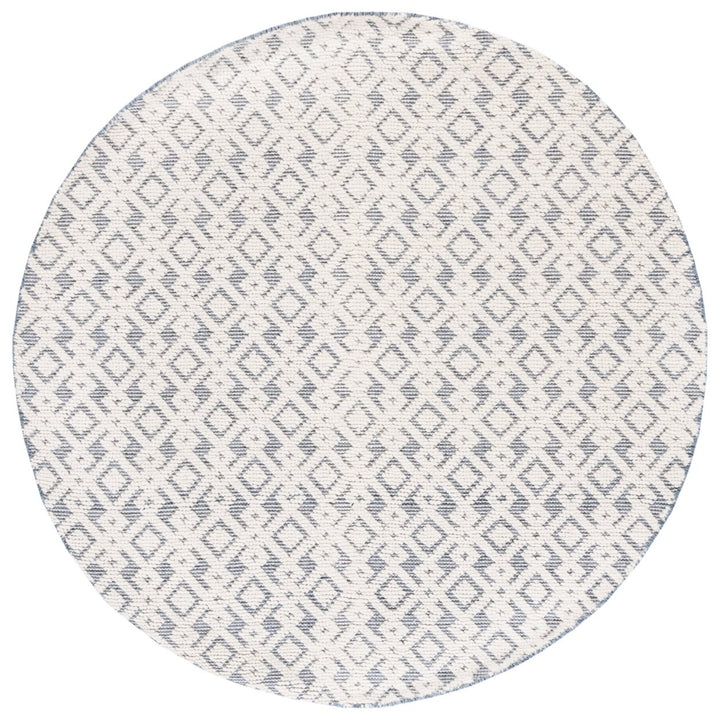 SAFAVIEH Vermont VRM102M Handwoven Ivory / Blue Rug Image 1