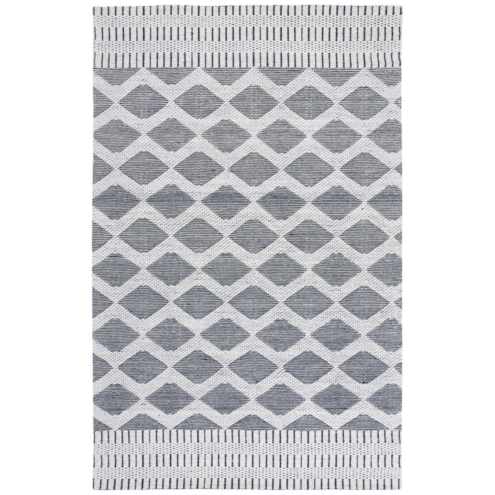 SAFAVIEH Vermont VRM152F Handwoven Grey / Ivory Rug Image 1